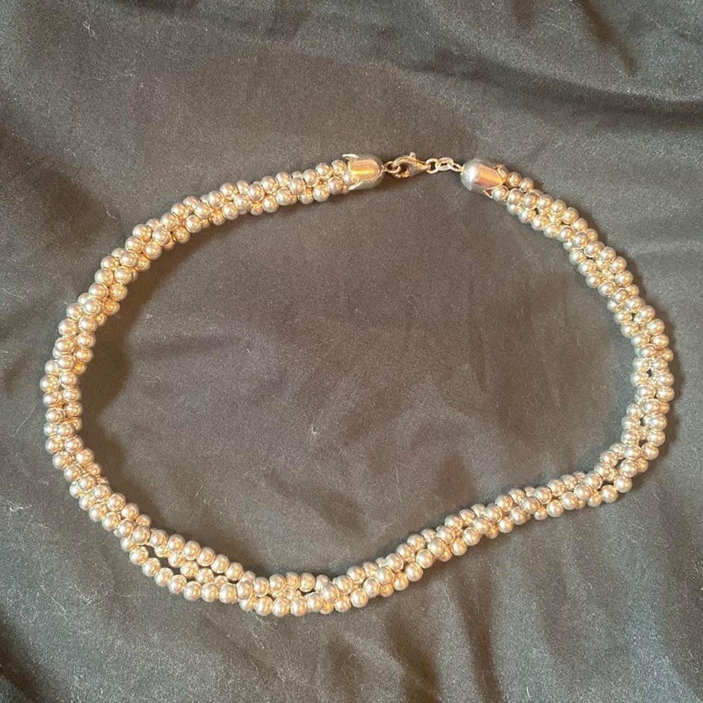 Silver necklace